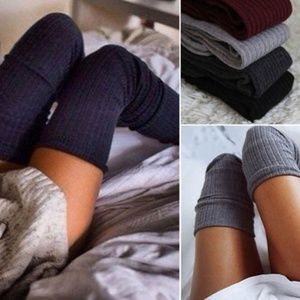 8 X NWT Women's Thigh High Socks Over the Knee